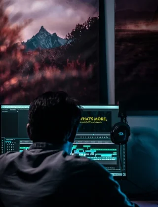 Digital Graphic Design Workspace