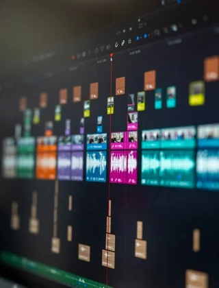 Video Timeline and Color Grading